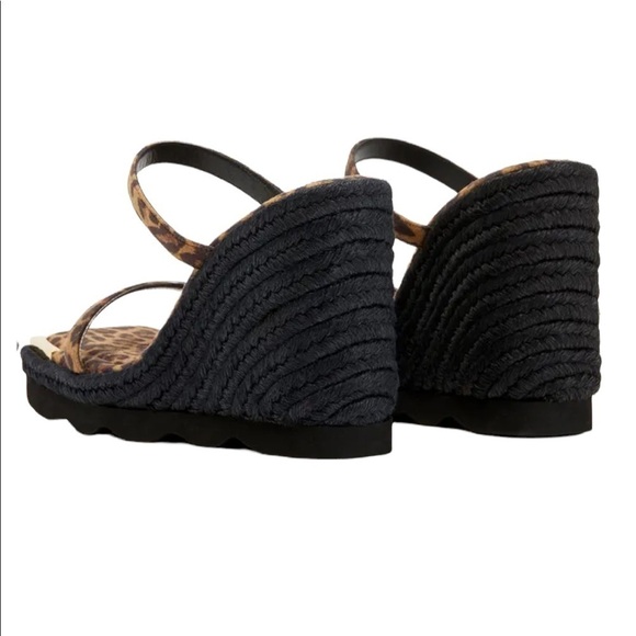 Espadrille Wedge Sandal GOOD AMERICAN Size 9.5 - Picture 5 of 7